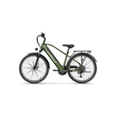 Electric Bike JASION EB5 Roamer - Motor 500W  Battery 48V10AH 26 Inch Mechanical disc brake - Green